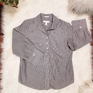 CHICO'S Striped Long Sleeve (W1-62)